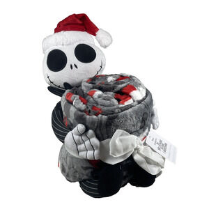 Nightmare Before Christmas Jack Skellington Buddy & Throw Disney Big One Blanket